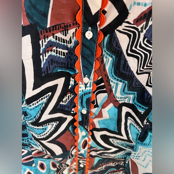 Stellah New York Skirt Set Abstract Spring Collection 2024 NWOT Small - Picture 8 of 10